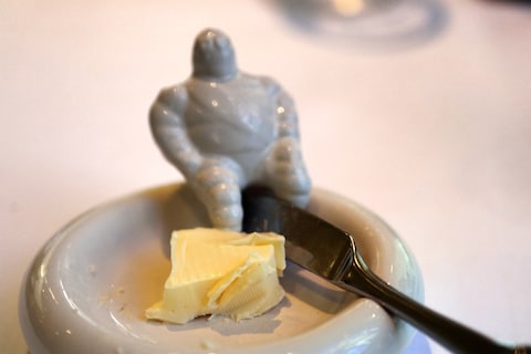 Monsieur Bibendum butter dish