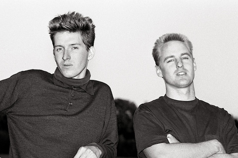Wes Anderson and Owen Wilson at Sundance in Provo, Utah, 199