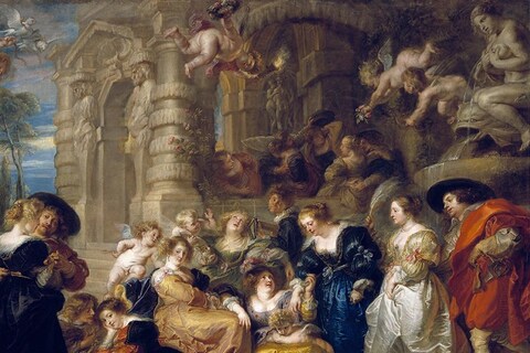 Peter Paul Rubens, The Garden of Love, c. 1633