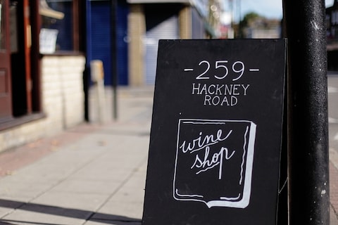 Outside 259 Hackney Road