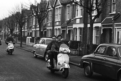 Mods on bikes