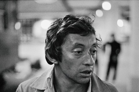 Serge at the station about to board the sleeper to Paris, 19