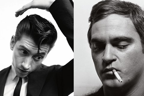 Alex Turner, AnOther Man issue 16, 2013; Joaquin Phoenix, An