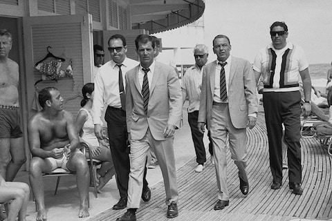 Frank Sinatra, On The Boardwalk, Miami 1968