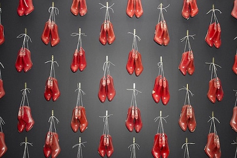 Cobblers moulds matching Christian Louboutin red soles