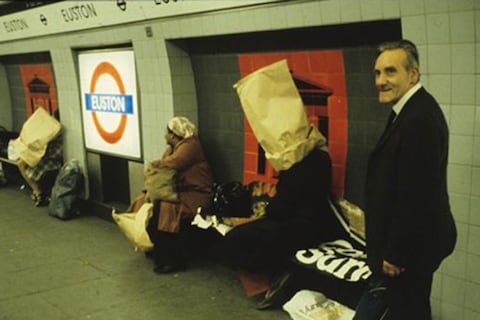 Bob Mazzer on the Tube