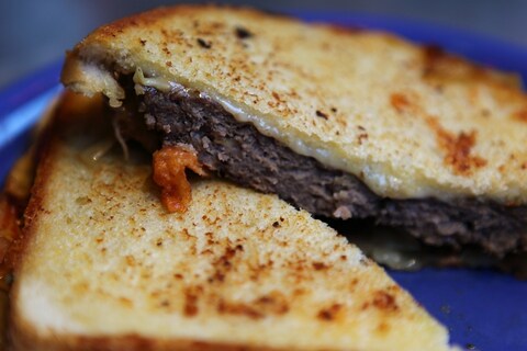Patty melt at Blue Plate