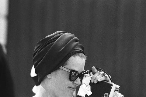 Princess Grace often wore turbs and student Rachel Hewitt to