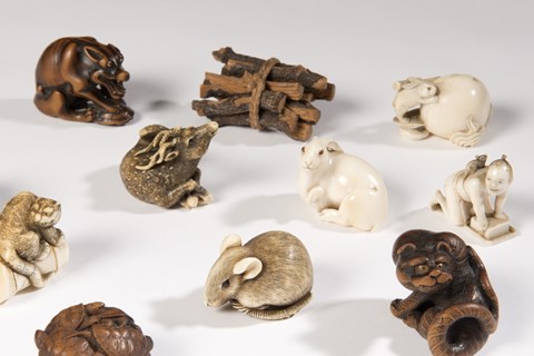 Netsuke from the collection of Edmund de Waal