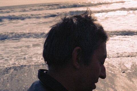 Serge on Compton Beach, 1971