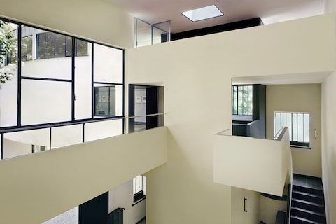Le Corbusier, Le Roche-Jeanneret house, Paris, 1923. Interio