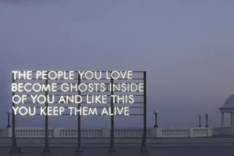 The People You Love Become Ghosts Inside Of You And Like Thi