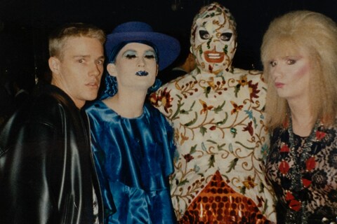 Jayne with Leigh Bowery
