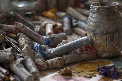 Howard Tangye&#39;s studio