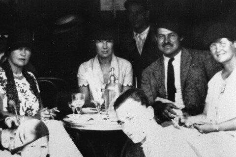 Gerald Murphy, Sara Murphy, Pauline Pfeiffer, Ernest Hemingw