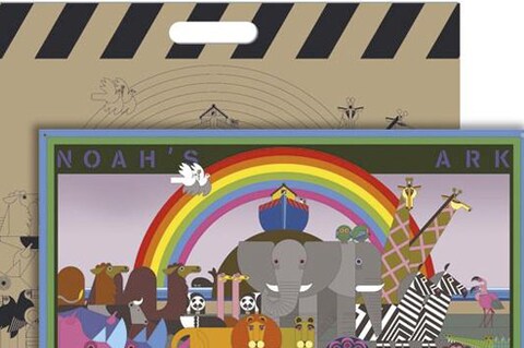 Noah&#39;s Ark Tin Display Panel by Clifford Richards
