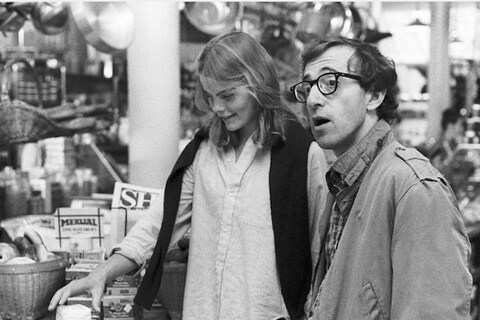 Mariel Hemingway and Woody Allen in Manhattan, 1979