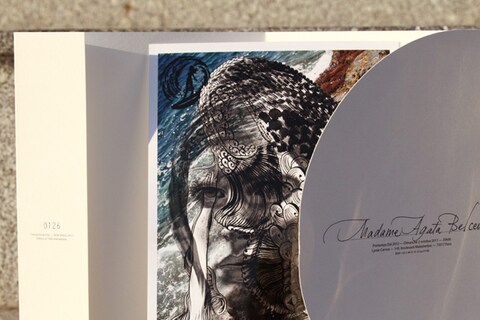 Givenchy S/S12 invitation designed by M/M (Paris)