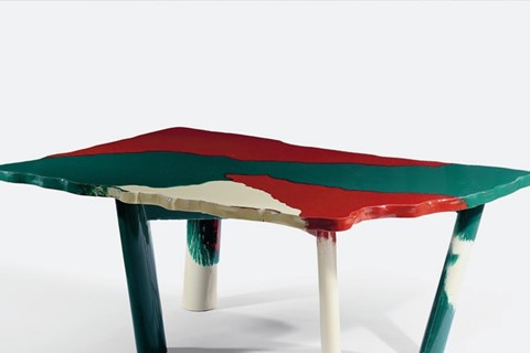 Gaetano Pesce Table Sansone, 1980