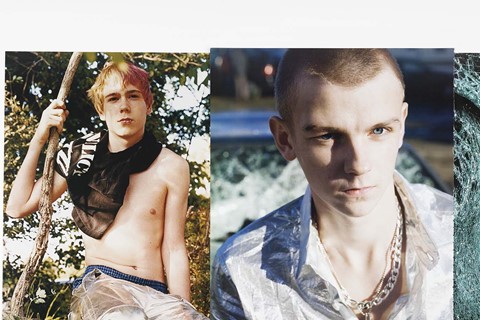 From left: Another Man issue 1, 2005; Another Man issue 4, 2