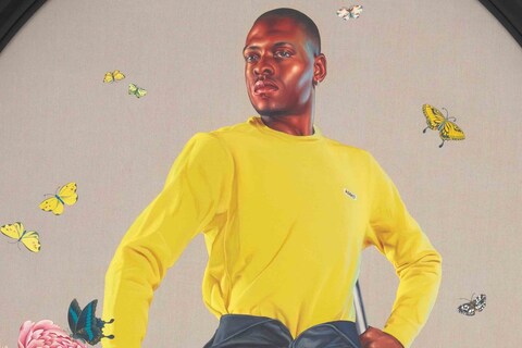 Colourful Realm by Kehinde Wiley