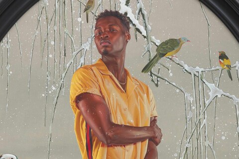 Colourful Realm by Kehinde Wiley