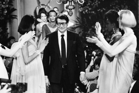 The first Yves Saint Laurent collection, January 1962