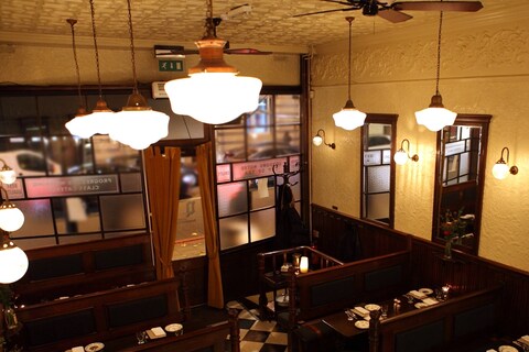 The interior at the Quality Chop House