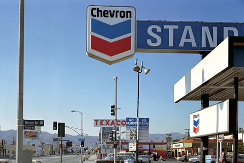 Stephen Shore, Beverly Boulevard and La Brea Avenue, Los Ang