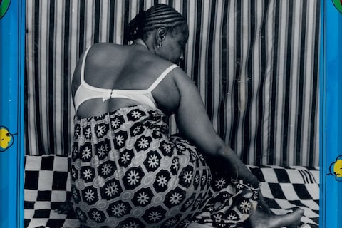 Painted Frames by Malick Sidib&#233;