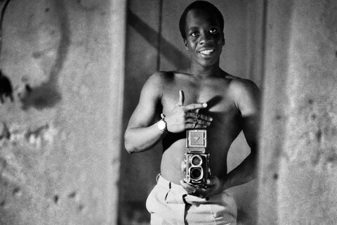Autoportrait au miroir, 1966