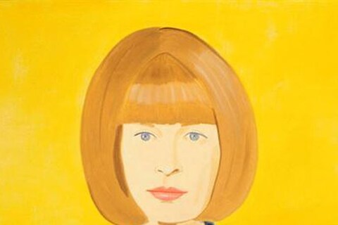 Anna Wintour by Alex Katz, 2009 chosen by AnOther Good Book 