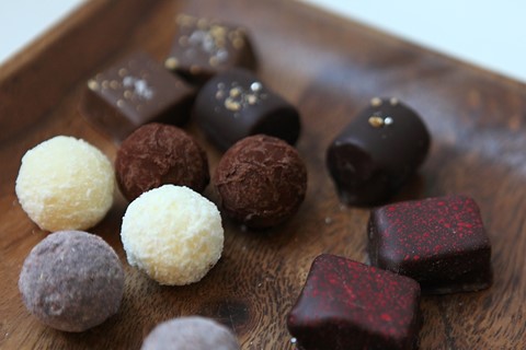 Assorted chocolates at Melt