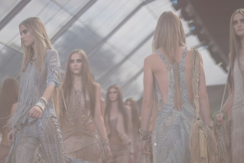 Catwalk at Roberto Cavalli