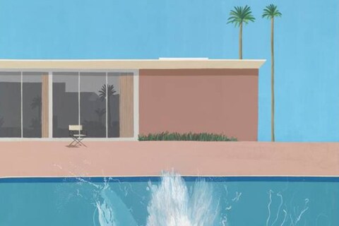David Hockney, A Bigger Splash, 1967