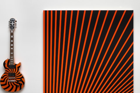 John M Armleder, Zakk Wylde II, 2008