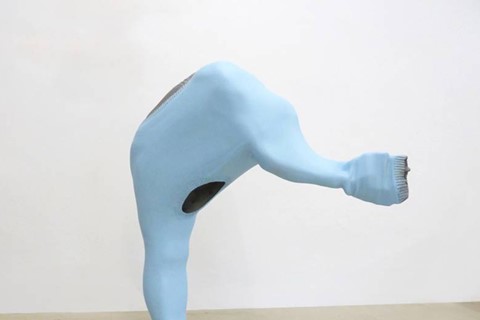 Psycho 7 (blue), Erwin Wurm, 2010