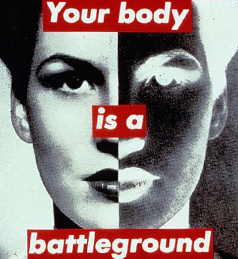 Untitled (Your Body Is A Battleground), 1989
