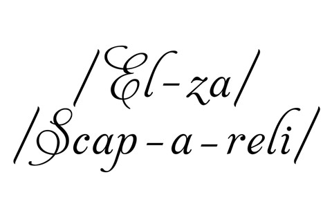 Phonetic pronunciation of Elsa Schiaparelli