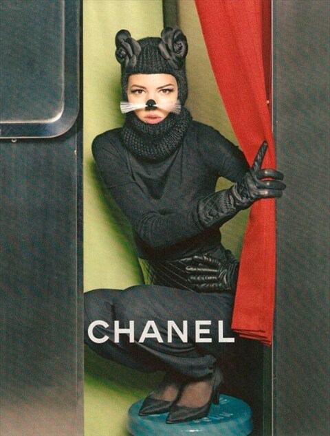 Chanel A/W11 featuring Freja Beha Erichsen
