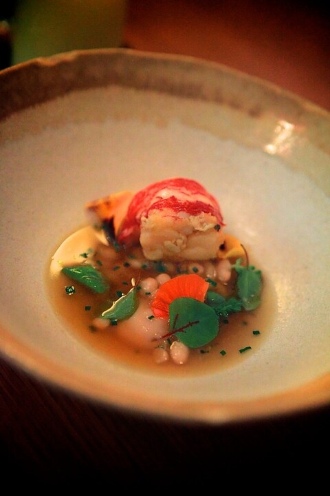 Lobster and Chamomile by Mauro Colagreco