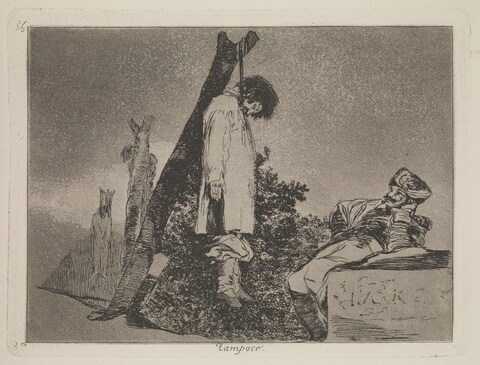 Francisco Goya, Tampoco: Desastres de la Guerra