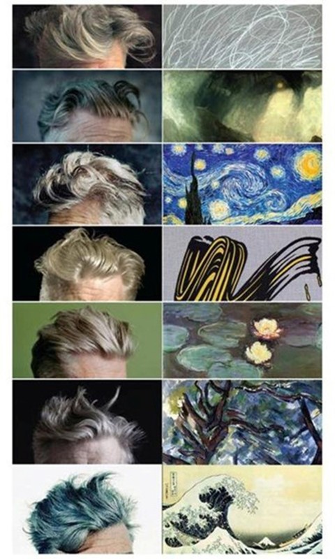 David Lynch&#39;s Hair And Its Fine Art Equivalent