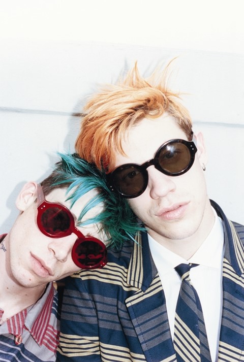 Cole Mohr and Eric Lyle Lodwick in Marc Jacobs S/S13