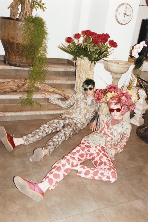 Cole Mohr and Shame Gambill in Marc Jacobs S/S13