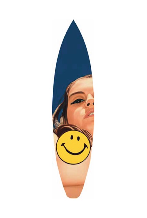 Richard Phillips limited edition surfboard, for Tommy Hilfig