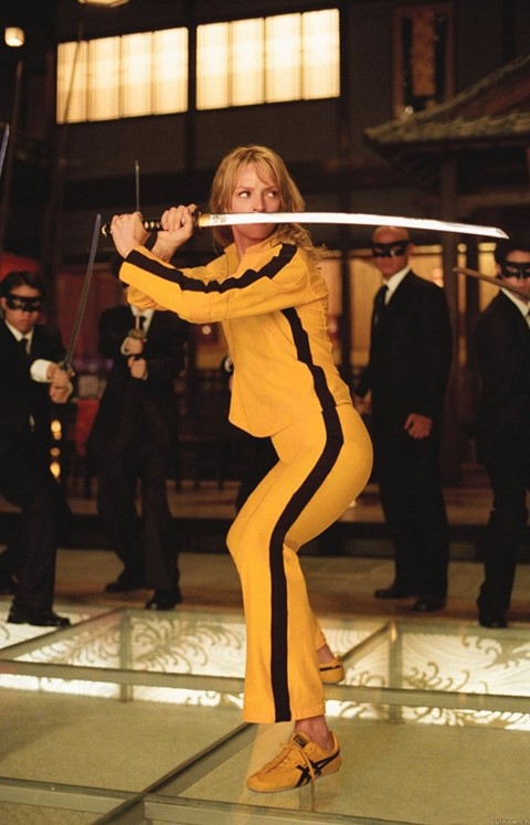 Uma Thurman as Beatrix Kiddo in Kill Bill, 2003