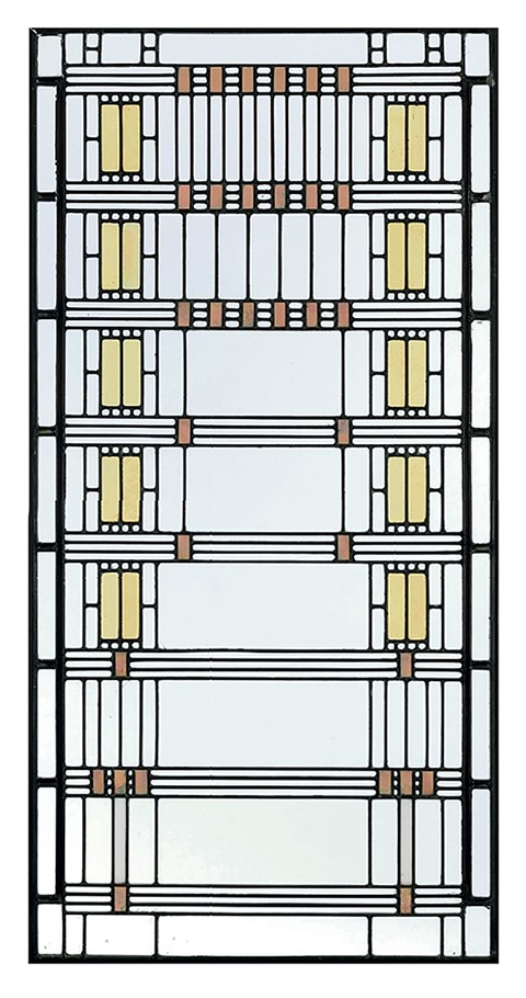 A &#39;Wisteria&#39; leaded glass window from the Darwin D. Martin H