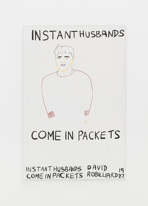 David Robilliard, Instant Husbands Come in Packets, 1987
