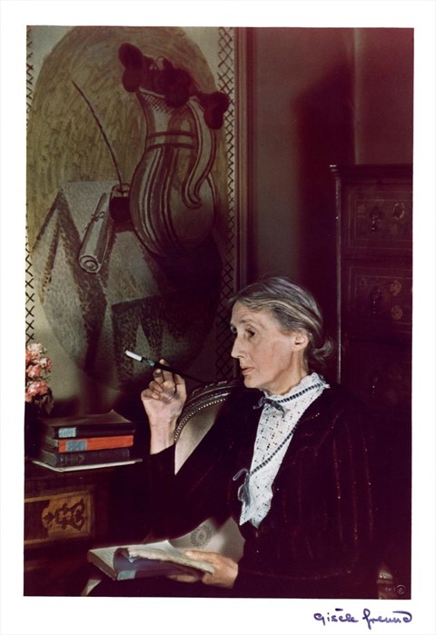 Virginia Woolf by Gis&#232;le Freund, 1939